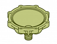 Ohišje zračne membrane