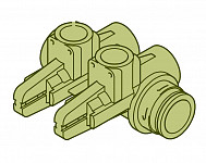 Razvodni komad 2 izvoda (D.25)