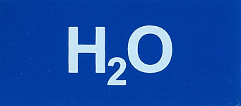 Nalepka H2O