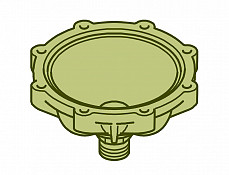 Ohišje zračne membrane