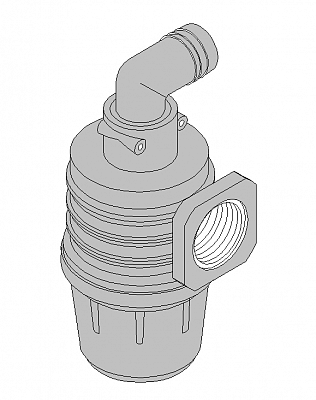 Sesalni filter velik - komplet