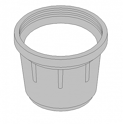 Pokrov sesalnega filtra velik l=137 mm