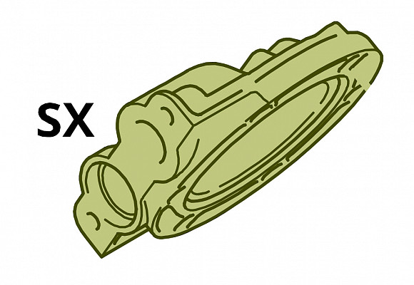 Pokrov črpalke - levi