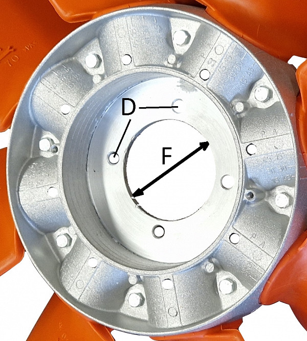 Ventilator D.700 -komplet