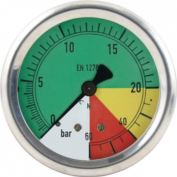 Manometer z izometrično skalo 60 bar