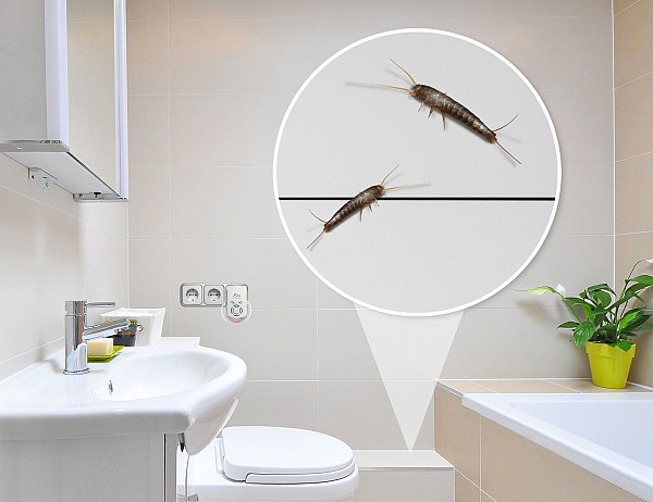 Ultrazvočni odganjalec miši, mravelj, srebrnih ribic